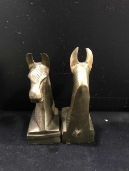 Gold Horse Bookend