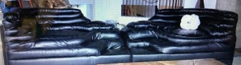 5' X 3' X 2' Layered Modern Sofa. 1 Of 4