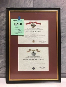Framed Award Diploma Certificate