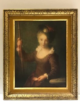 VINTAGE ARTWORK, CLEARED, CHILD PORTRAIT