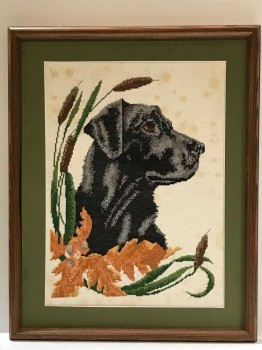 VINTAGE ARTWORK, CLEARED, DOG