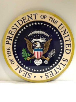 SEAL OF THE PRESIDENT OF THE UNITED STATES, WALL ART, EAGLE, PATRIOTIC, PRESIDENTIAL, OFFICE