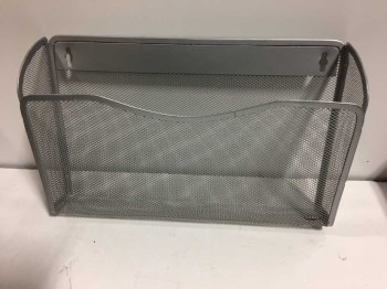 Desk Organizer, Silver *****