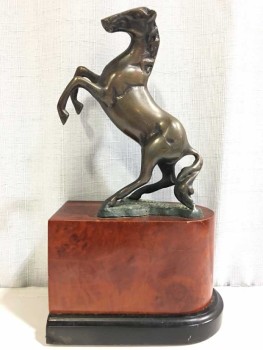 BOOKE END, HORSE, DECORATIVE ACCENT, SCULPTURE