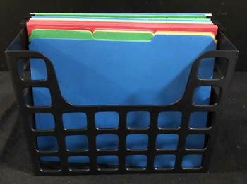 OFFICE DESK ORGANIZER WITH MULTICOLERS FOLDERS