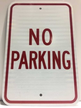 NO PARKING