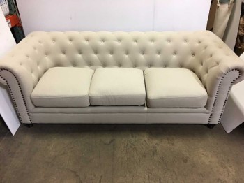 Chesterfield, Sofa, Couch, Modern, Tufted