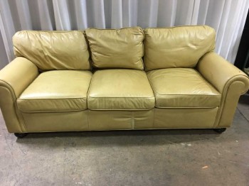 LEATHER SOFA, COUCH