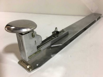 Stapler With Engraved Ruler