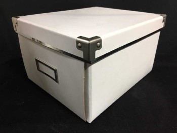 Box, Label Slot In Front