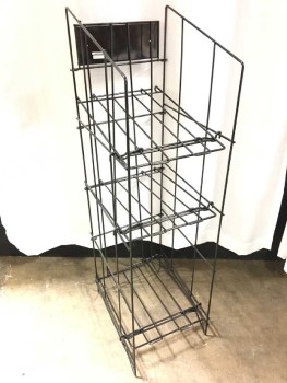 NEWSPAPER DISPLAY RACK