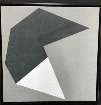 Black And White Geometric Art, Left Bank Art
