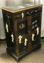 *** Cabinet, Asian, Removable Glasstop, Two Available