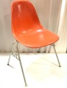 CHAIR, STACKABLE, RETRO, CAFETERIA