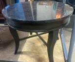 Modern Side Table, Metal Table, Marble Top, Removable Top