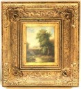 FRAMED ARTWORK, CLEARED, TREE, NATURE, SCENIC