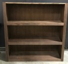 Sandalwood Bookshelf, Solid Plywood With Walnut Venear And Danish Oil,Can Be Rented Individually Or Stackable In Set Of Two