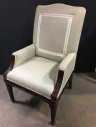 Chair, Wood, Fabric