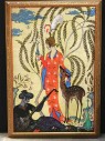 VINTAGE ARTWORK, CLEARED, ORIENTAL, PERSIA 1912, CANVAS, GEORGE BARBER