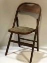 VINTAGE WOODEN FOLDING CHAIR, 4 AVAILABLE
