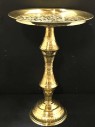 BRASS SIDE TABLE, MOROCCAN, INDIA, 4 AVAILABLE