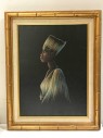 African Nubian Queen Framed Painting