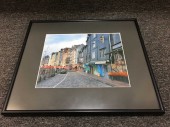 Framed Photo City Street