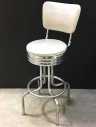 50'S, RETRO, MID CENTURY, DINER, DINETTE, TUBULAR CHROME