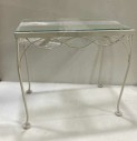 Outdoor Side Table, Glass Side Table