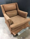 Chair, Orange Fabric
