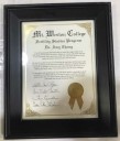 DIPLOMA, MT. WESTON COLLEGE, FERTILITY STUDIES, CLEARED