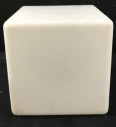Plastic White Cube