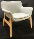 Ikea Vedbo Curved Back Arm Chair, Modern Swedish Design, One Of Four