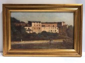 Framed Painting Building