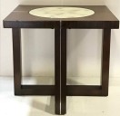 SIDE TABLE, REMOVABLE GLASSTOP