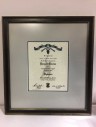 Ranger Course Certificate Framed
