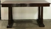 Console Table, Standing Desk, Henredon Table. Light Scratches On Top