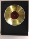Framed Gold Record