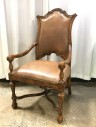 Vintage Leather Chair, x2 Available
