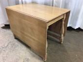 Drop Leaf Table, 6 Matching Chairs Available 