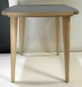 Grey Blonde Birch Ikea Swedish Made Modern Side Table