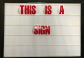 MARQUEE SIGN