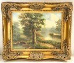FRAMED ARTWORK, CLEARED, TREE, NATURE, SCENIC