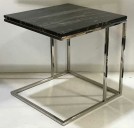 MARBLE TOP SIDE TABLE, MODERN, 2 AVAILABLE