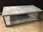 MODERN, INDUSTRIAL STYLE COFFEE TABLE