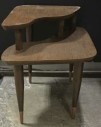 Wooded 2 Tiered Side Table, Mid Century Modern, Midcentury Modern