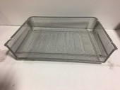 Desk Organizer, Silver