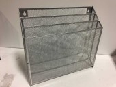 Desk Organizer, Silver