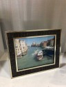 Framed Photo Boat Water