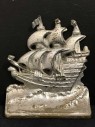 BOOKEND, SCUPLTURE, SHIP